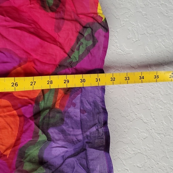 VTG Gitano 90's blouse with bright bold colors - Picture 9 of 11